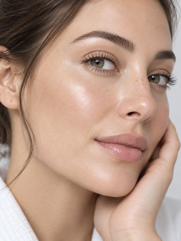 Natural defined eyelashes