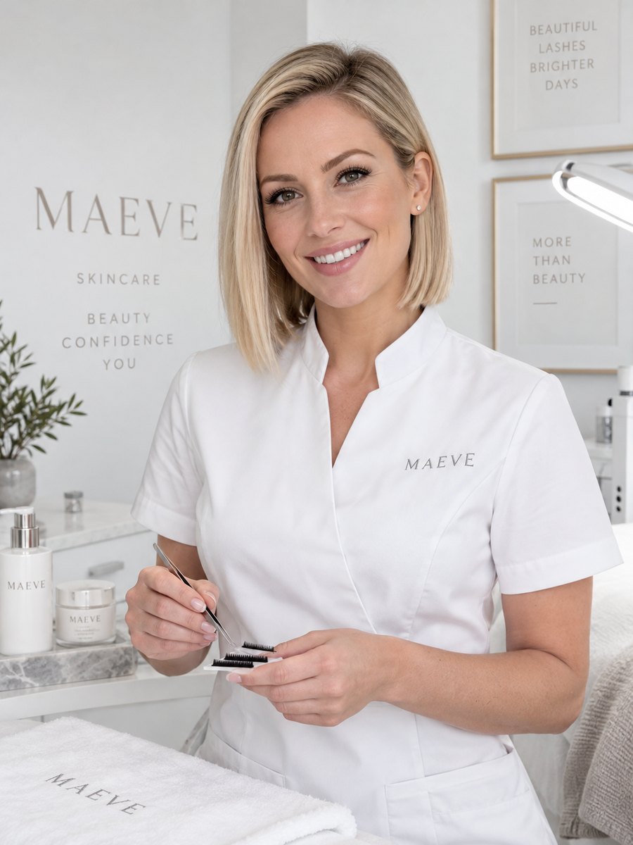 MAEVE lash and brow artist portrait