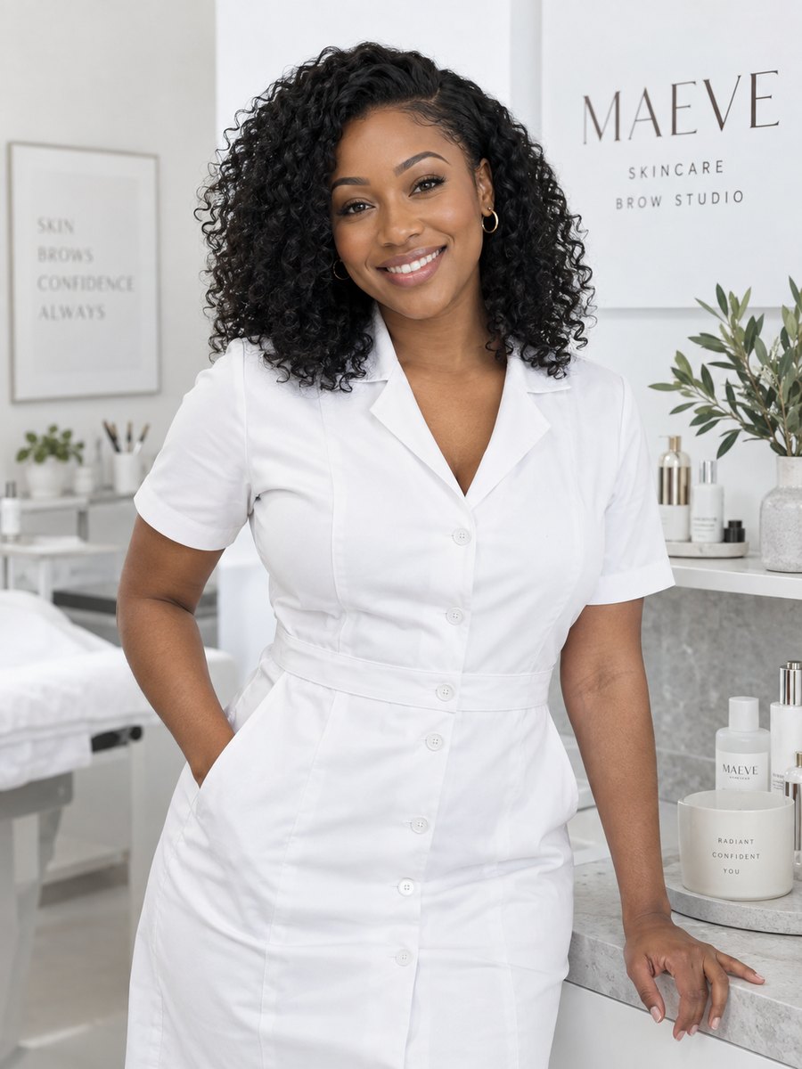 MAEVE esthetician portrait